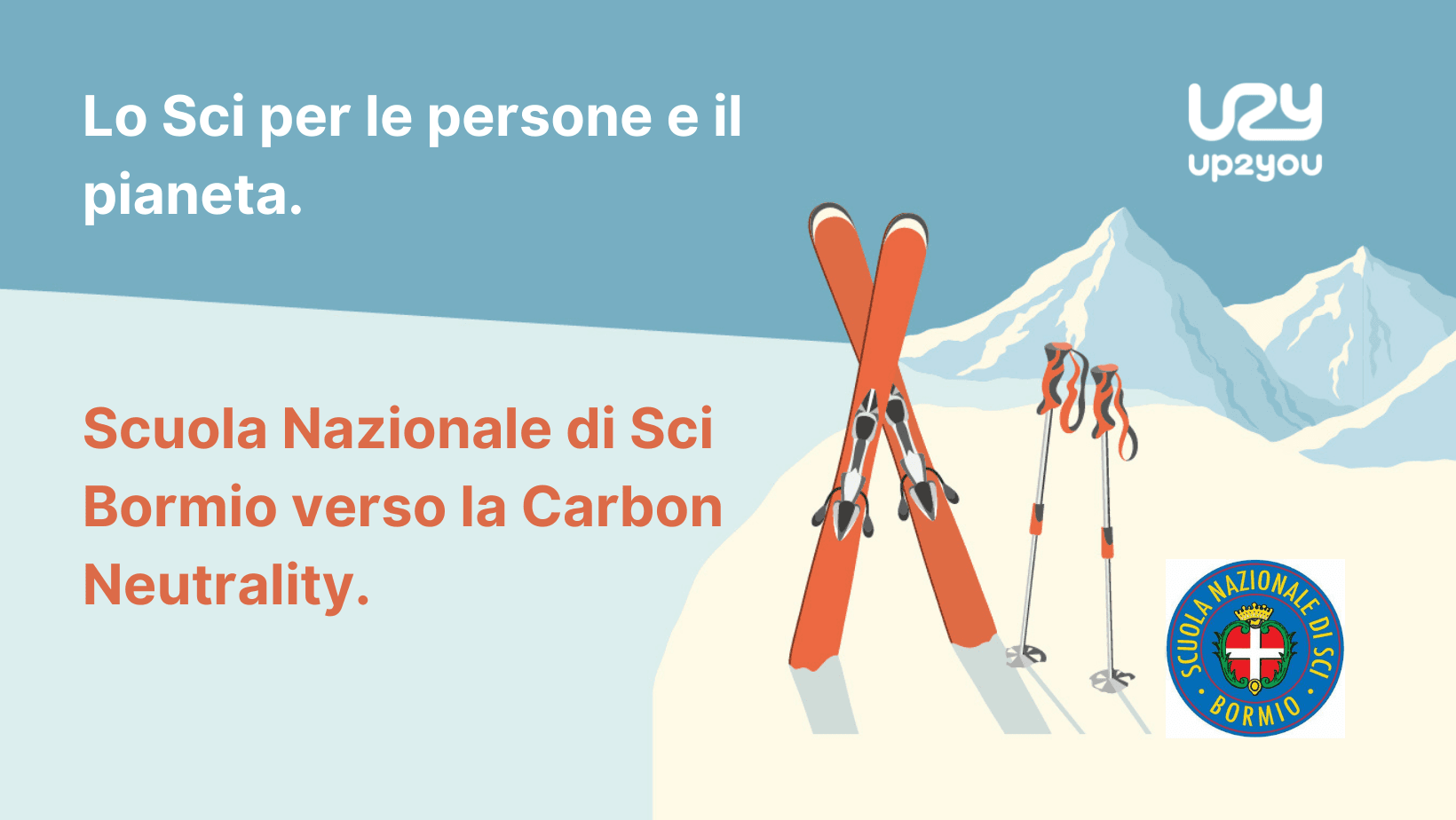 Sciatori e Alberi - Iniziativa Carbon Neutral