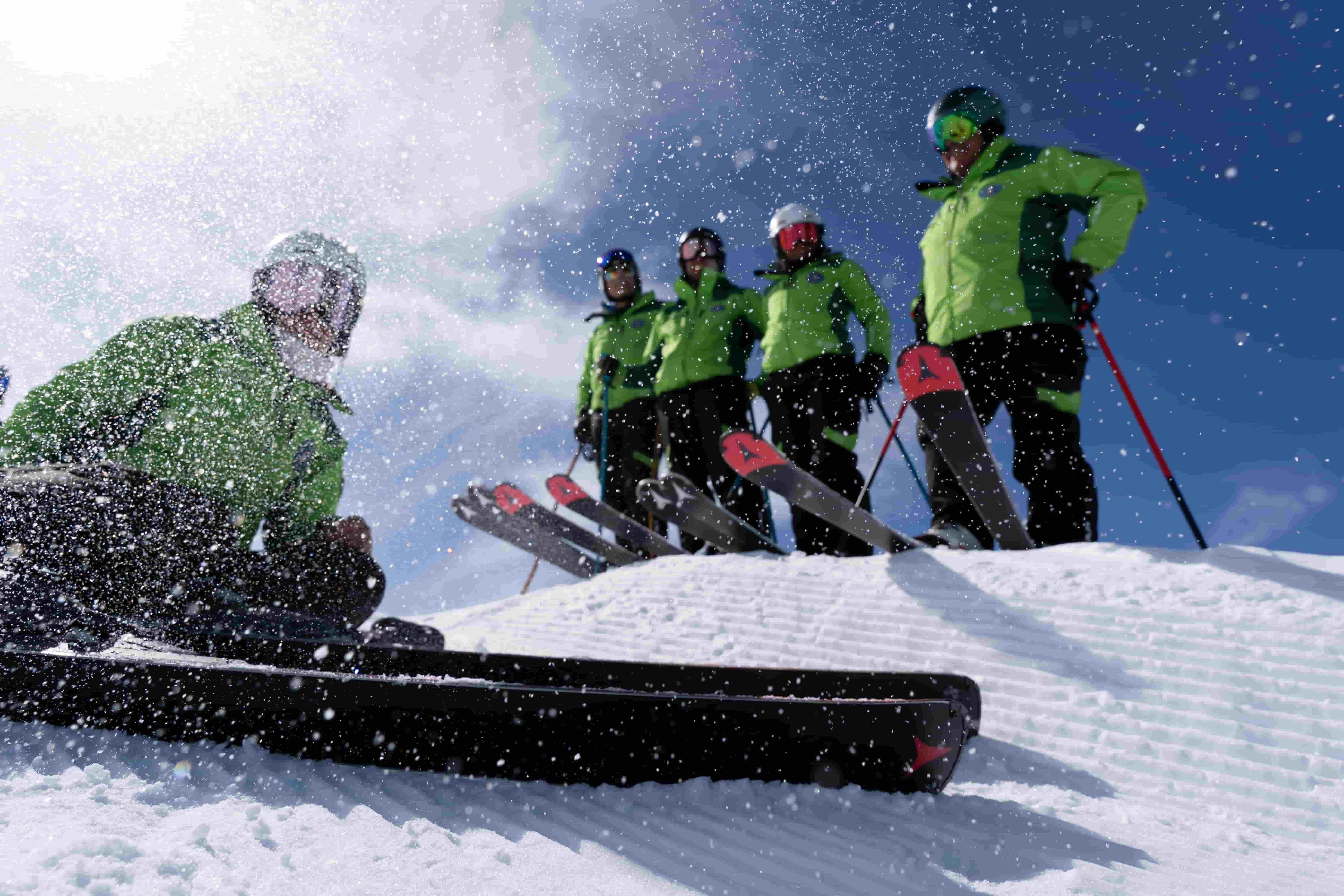 Maestri della Scuola Sci Bormio sulle piste
