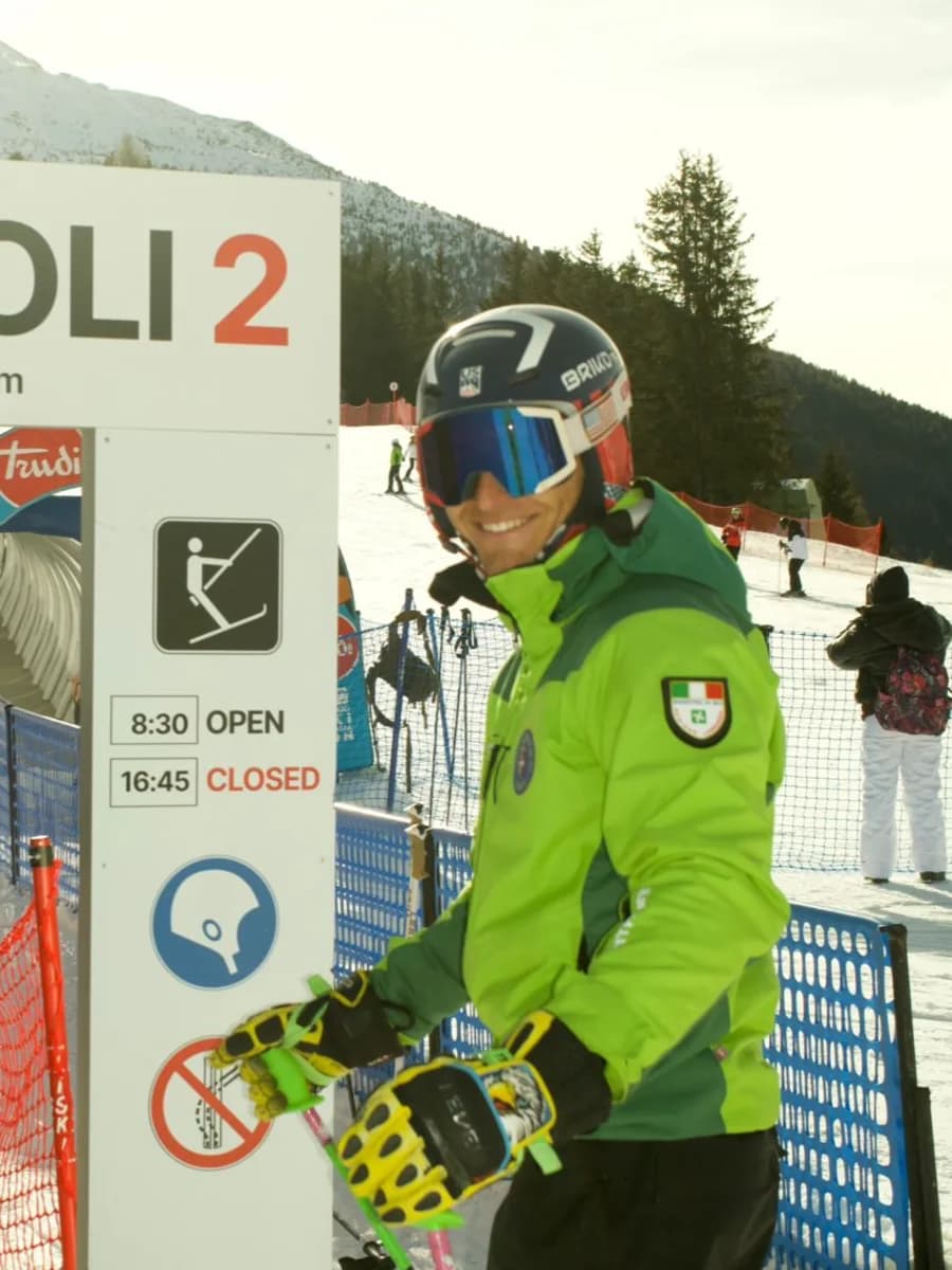 Portrait of Siani Alessandro, Scuola Sci Bormio instructor