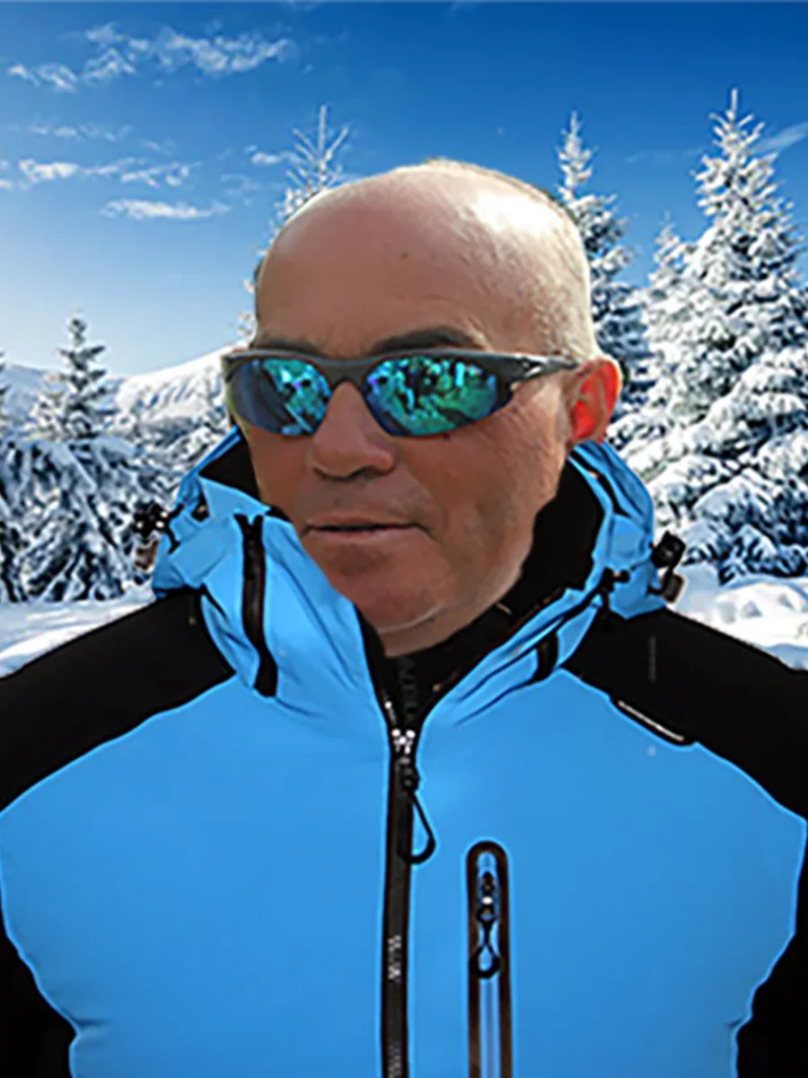 Portrait of Sertorelli Erminio, Scuola Sci Bormio instructor
