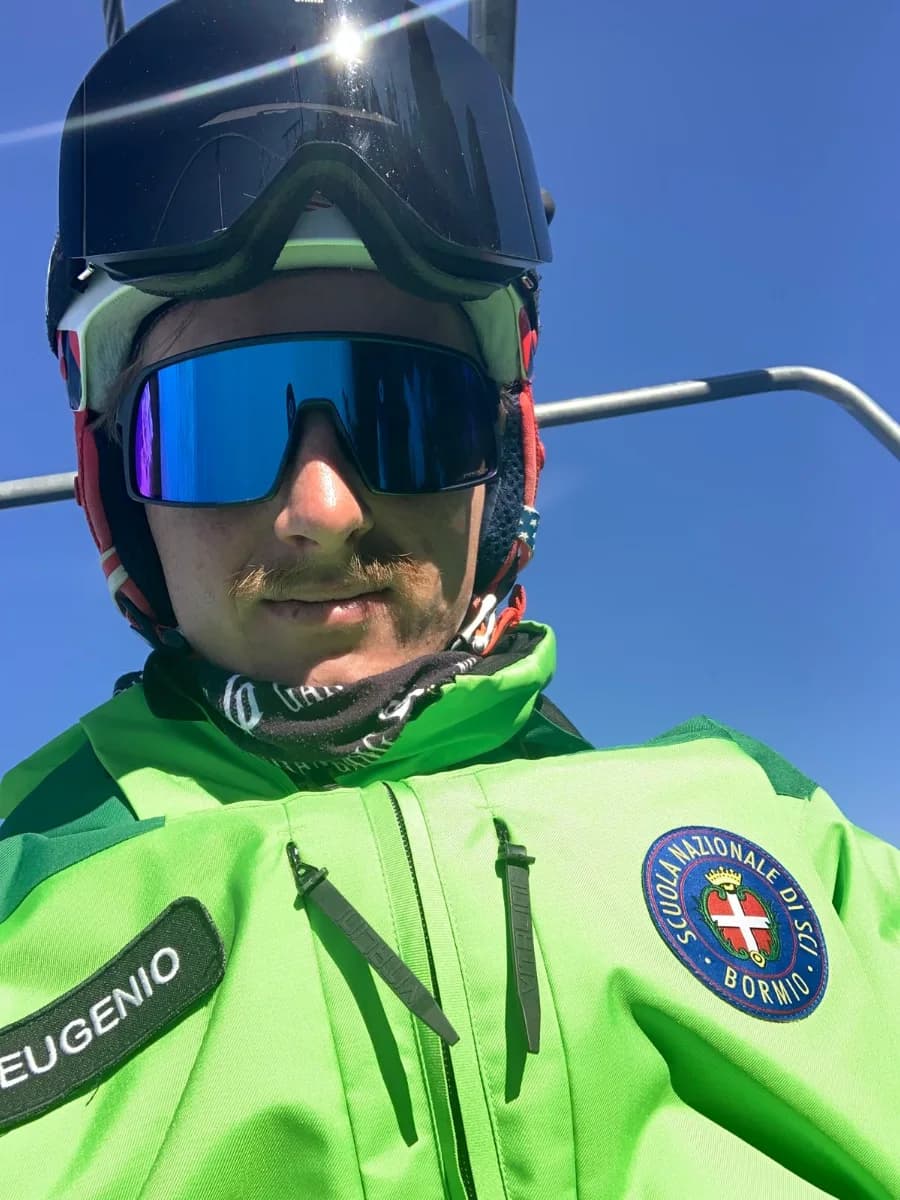 Portrait of Pozzoli Eugenio, Scuola Sci Bormio instructor